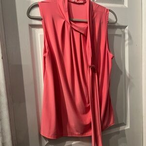 Coral Sleeveless Women's Top